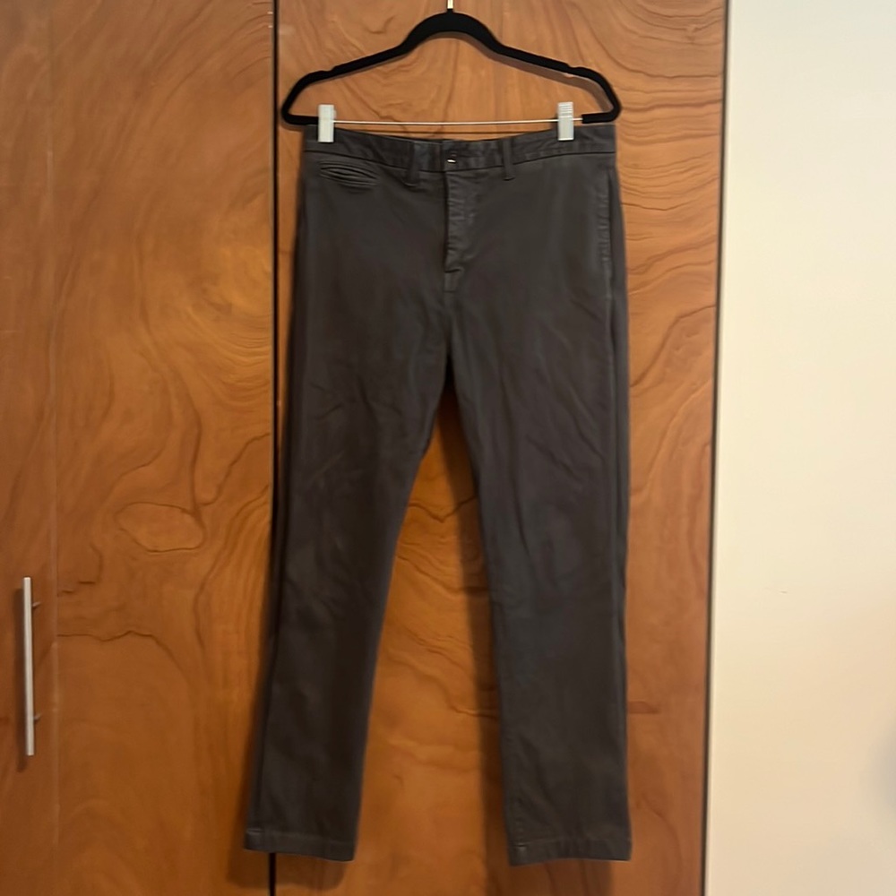 Hiroshi Kato Axe Denit Charcoal Chinos